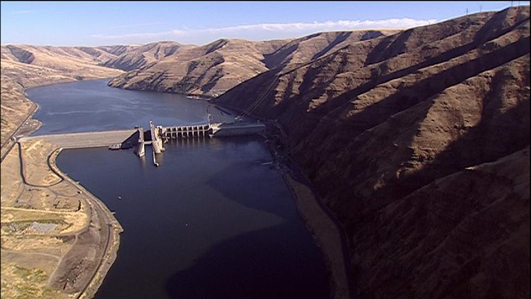 One of the four dams that have had removals proposed on the Lower Snake River.